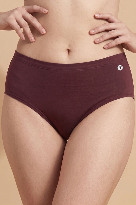 Zivame Anti-Microbial Medium Rise Full Coverage Hipster Panty (Pack of 5) - Multicolor — image 19